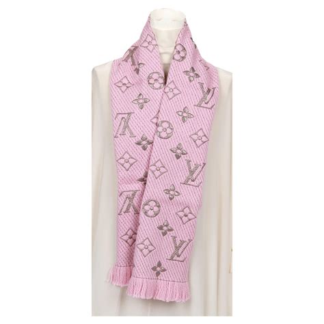 louis vuitton metallic scarf